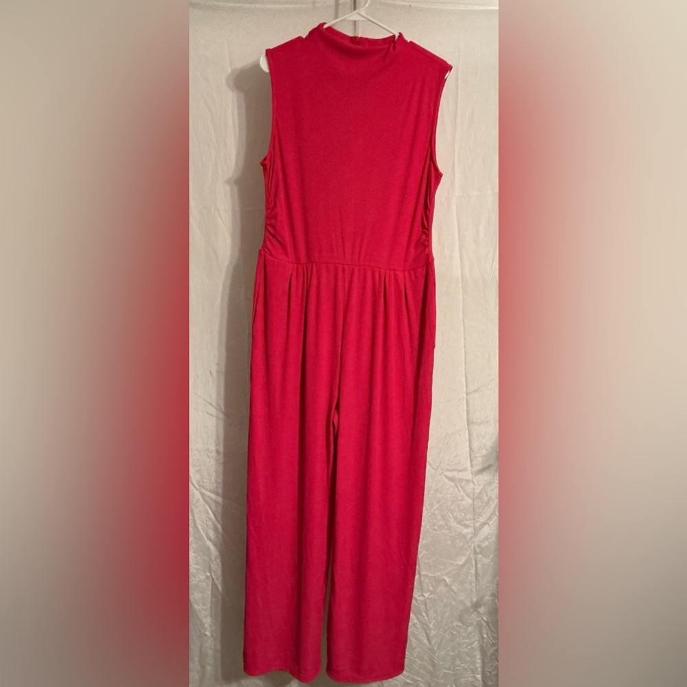 Elegant Pink Jumpsuit